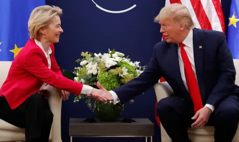 The EU and the US discuss the future: Von der Leyen and Trump in a telephone conversation on defense and energy  - 1