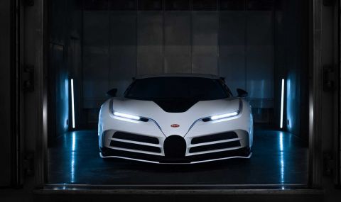 Bugatti вкара Centodieci в огромен фризер при -20 градуса (ВИДЕО) - 1