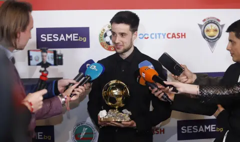 Илия Груев спечели наградата „Футболист на годината“ - 1