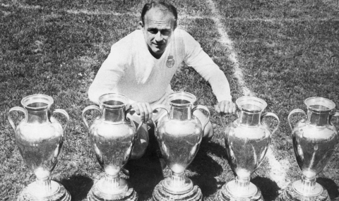 Великите отбори в историята на футбола: Реал Мадрид и петте титли от КЕШ - 1