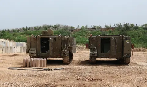 Israeli army sets up yellow demarcation line in southern Lebanon  - 1