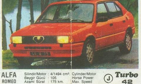 Помните ли Alfa-та от дъвки Turbo №42 - 1
