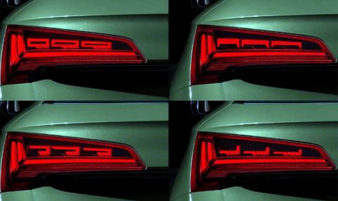 Нови функции за задните светлини на Audi-тата - 1