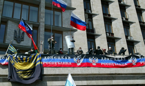 Донецк обяви независимост и иска референдум - 1