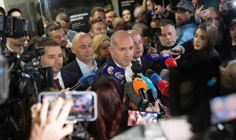 Румен Радев: Това е победа на надеждата над недоверието, на свободата над страха