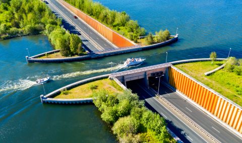 Необикновен мост в Нидерландия преобръща представите (СНИМКИ) - 1