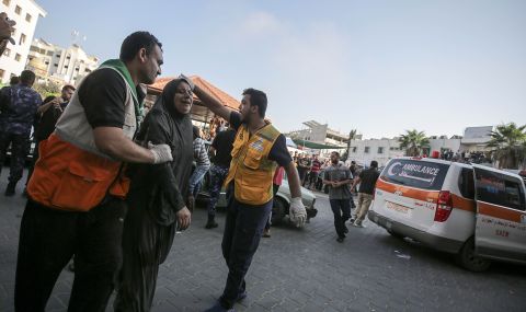 Действията на Израел спрямо болницата Ал-Шифа са престъпление срещу човечеството, заяви "Хамас" - 1