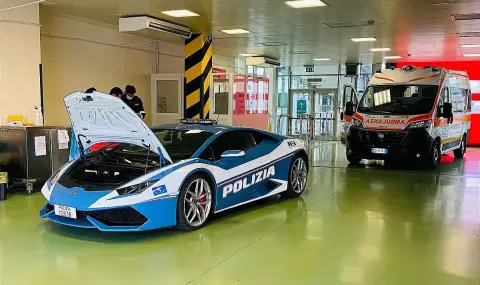 Полицейски Huracan е изминал над 350 хиляди километра и продължава службата си - 1