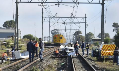 Тежка катастрофа с влак в ЮАР - 1