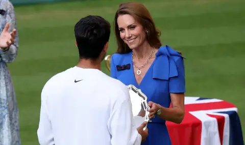 Кейт Мидълтън разкри трогателна тайна на Алкарас след финала на "Уимбълдън" - 1