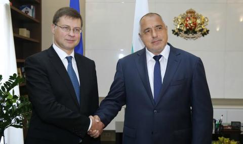 Борисов се срещна със зам.-председателя на ЕК - 1