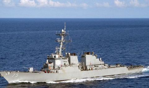 Руският флот следи американски миноносец в Черно море - 1