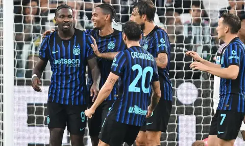 Интер триумфира като гост срещу Каляри  - 1