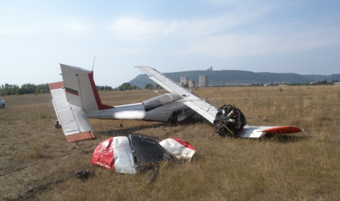 Самолет катастрофира край Шумен - 1