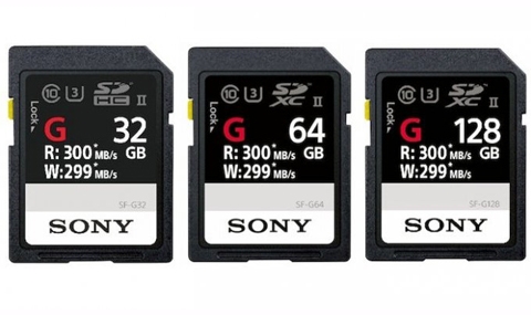 Най-бързата SD-карта в света е Sony SF-G UHS-II - 1