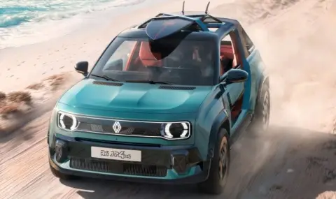 Renault 4 вече е истинско 4x4 на ток - 1