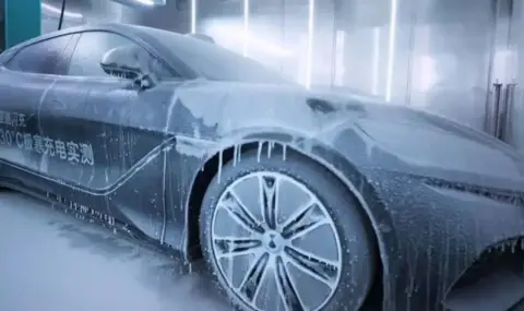 BYD замрази Denza Z9GT на -30°C и след това зареди батерията за броени минути - 1