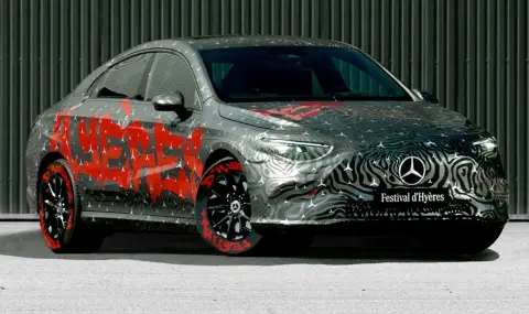 Първи поглед към новия Mercedes CLA - 1