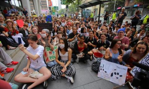 Демонстрации за климата в Австралия - 1