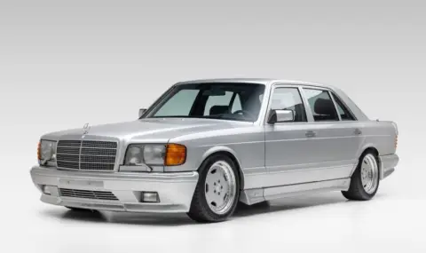 Този 35-годишен Mercedes W126 от AMG смени собственика си за сума, с която можете да си купите чисто нов премиум автомобил - 1