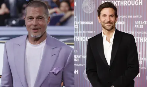 Звездна двойна среща: Брад Пит и Инес де Рамон с Джиджи Хадид и Брадли Купър в Ню Йорк (СНИМКА)  - 1