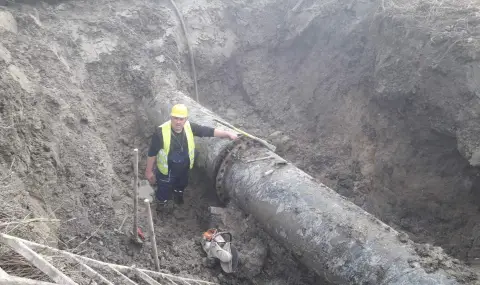 Чисто новият водопровод на Шумен остави целия град без вода - 1