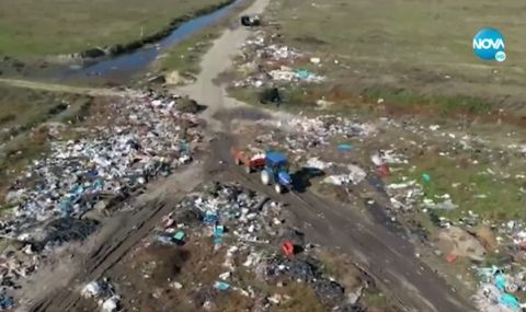 Незаконно сметище ще предизвика екокатастрофа край река Стряма - 1