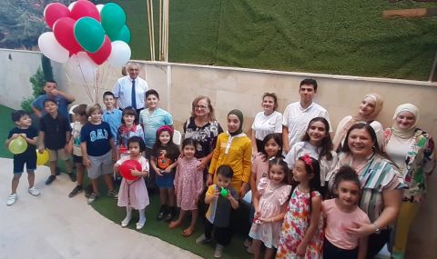 Българчетата в Йордания прекрачиха прага на неделното училище за първия учебен ден СНИМКИ - 1