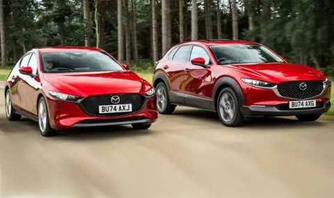 Mazda 3 и Mazda CX-30 бяха обновени и станаха по-мощни - 1