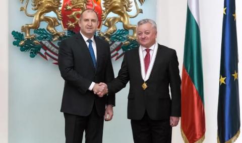 Президентът удостои молдовския посланик у нас с орден „Мадарски конник“ първа степен - 1