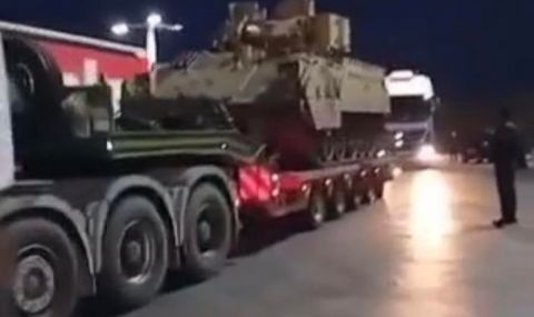 Превозват военна техника от Румъния у нас - 1