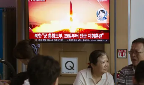 Северна Корея изстреля балистична ракета, способна да достигне „всяка точка“ на Съединените щати - 1
