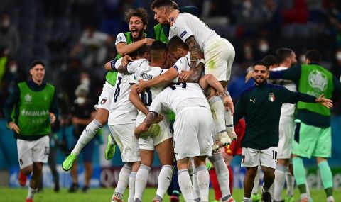 UEFO EURO 2020: Италианските национали направиха уникален жест към съотборник (ВИДЕО) - 1