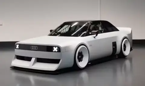 Audi GT50 комбинира ретро визия с модерен редови "петак" - 1