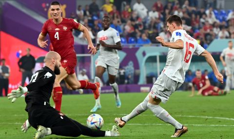 Сърбия прегоря и срещу Швейцария, за да напусне Катар само с 1 точка - 1