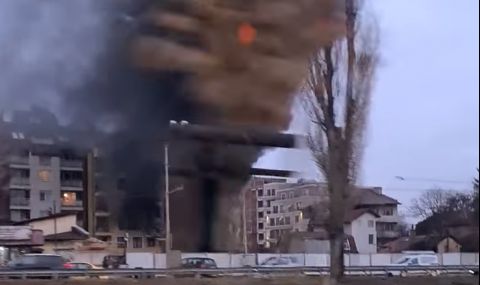 Голям пожар на Сточна гара (ВИДЕО) - 1