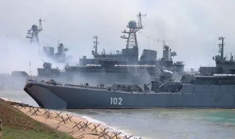 Russia says it has struck ships carrying Ukrainian military equipment - 1