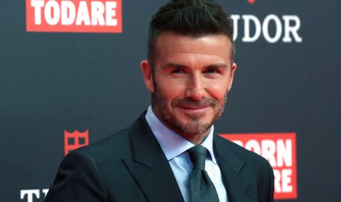 Бекъм стана кум на баща си (СНИМКА) - 1