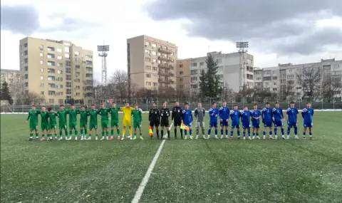 U16: Лудогорец разгроми Левски на "Герена" - 1