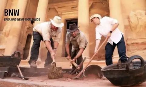 12 skeletons were discovered in a secret tomb under the set of Indiana Jones VIDEO  - 1