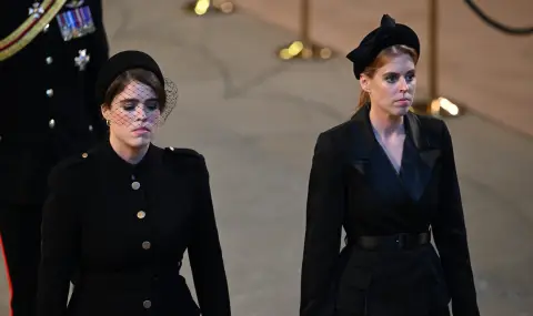 Дъщерите на Андрю - Беатрис и Юджини няма да присъстват на великденската църковна служба в Уиндзор - 1