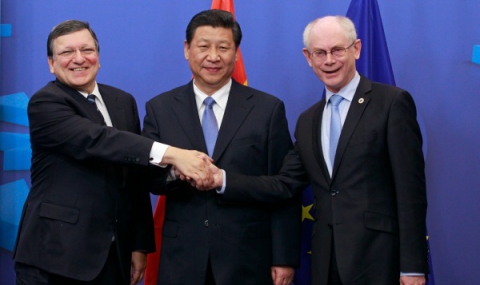 Си Дзинпин се срещна с европейските лидери - 1