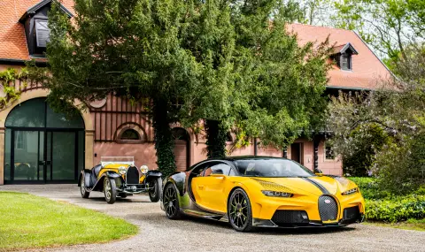 Bugatti Chiron Super Sport "55 1 of 1" отдава почит към предците си - 1