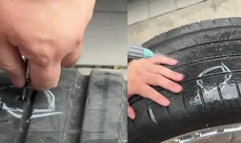 Изненада: Вече има саморемонтиращи се гуми на серийни коли - 1