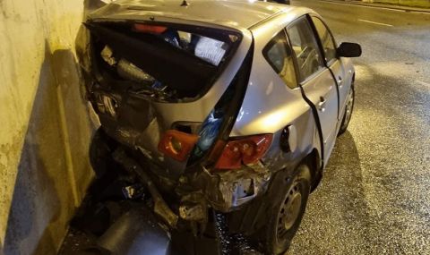 Каратист помлял колата на Светльо Витков - 1