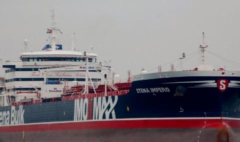 Иран задържа британски танкери - 1