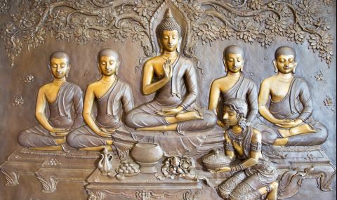 Откриха древен будистки храм в Индия - 1