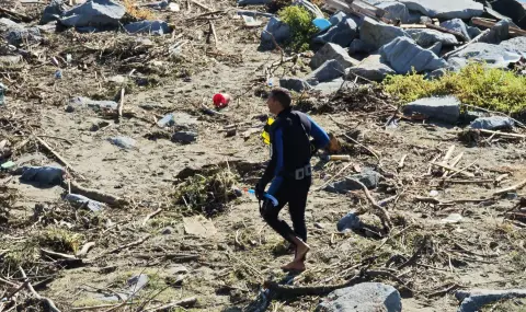 Потоп по Черноморието, дъжд и сняг в страната  - 1