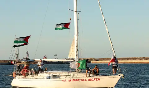 Флотилия с хуманитарна помощ за Газа е била атакувана от израелската армия - 1