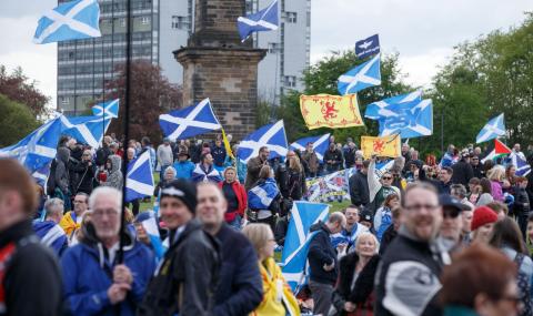 Хиляди поискаха независимост на Шотландия - 1
